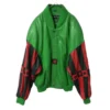 Pelle-Pelle-90s-Marc-Buchanan-Green-Leather-Jacket