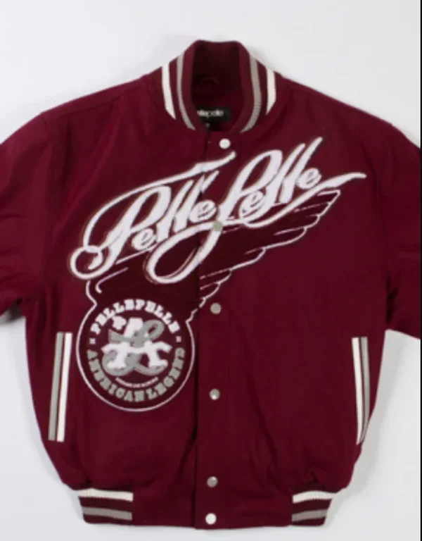 Pelle-Pelle-American-Legend-Maroon-Varsity-Jacket