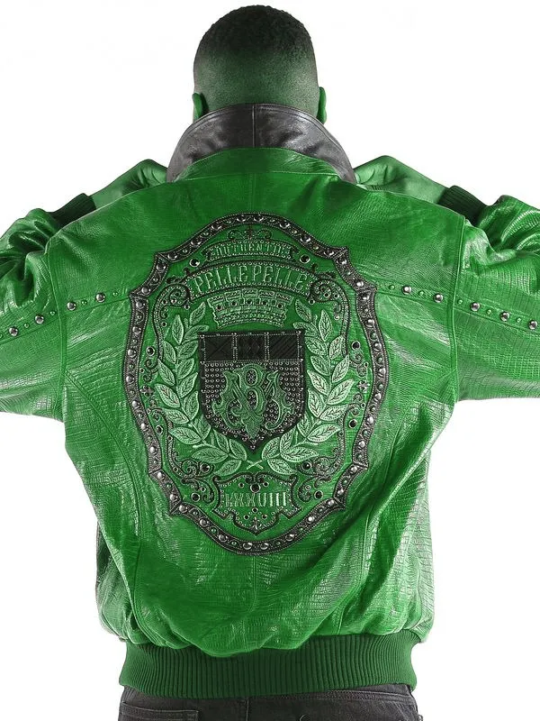 Pelle-Pelle-Authentic-Marc-Buchanan-Mens-Green-Jacket