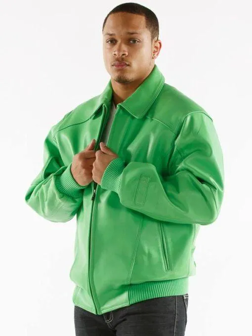 Pelle-Pelle-Basic-In-Lime-Plush-Jacket (1)