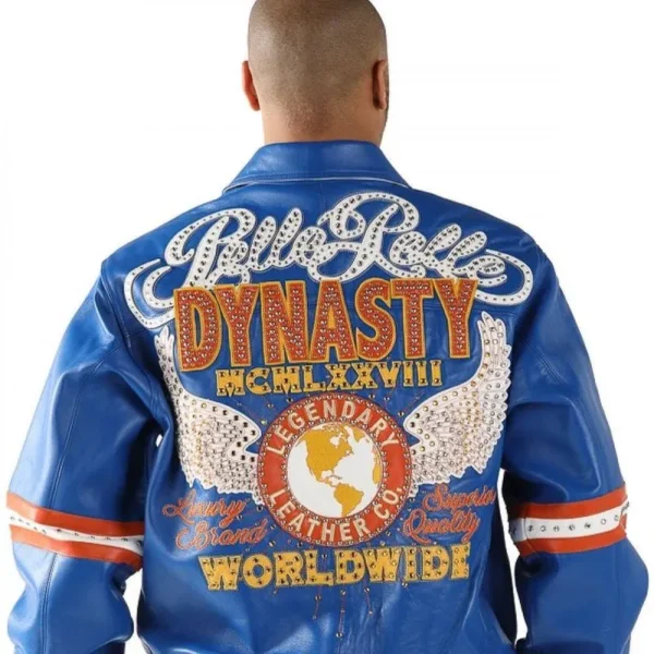 Worldwide-Dynasty-by-Pelle-Pelle-Blue-Leather-Jacket