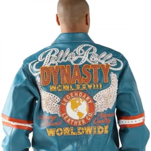 Worldwide-Dynasty-by-Pelle-Pelle-Light-Blue-Leather-Jacket