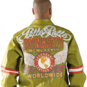 Worldwide-Dynasty-by-Pelle-Pelle-Olive-Leather-Jacket