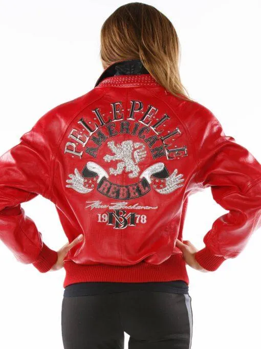 Ladies-Pelle-Pelle-American-Rebel-Leather-Jacket