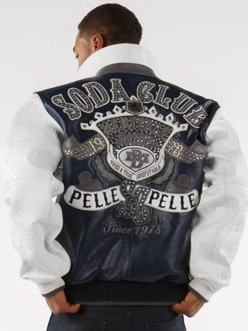 Pelle-Pelle-Heritage-Soda-Club-Blue-Leather-Jacket