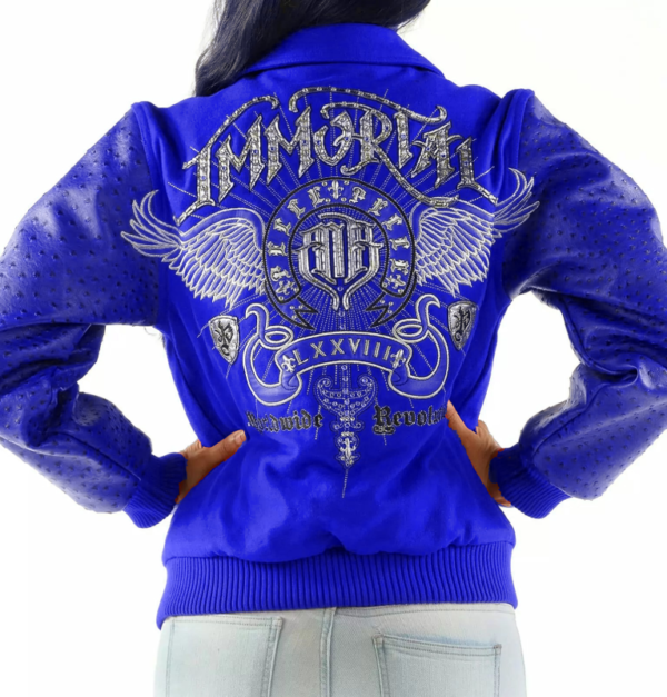 Pelle-Pelle-Ladies-Blue-Immortal-Worldwide-Revolution-Jacket