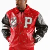 Pelle-Pelle-Mens-All-For-One-One-For-All-Red-Leather-Jacket