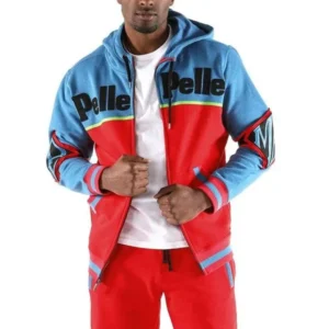 Pelle-Pelle-Mens-Vintage-Red-Blue-Jacket