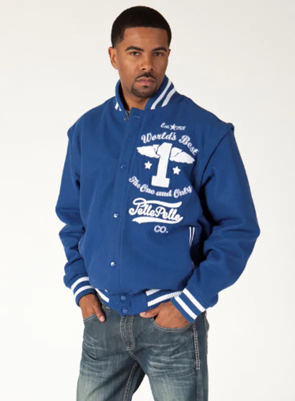 Pelle-Pelle-The-One-and-Only-Blue-Varsity-Jacket