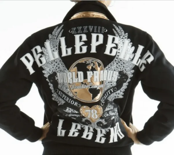 Pelle-Pelle-World-Famous-Legend-Black-Varsity-Jacket