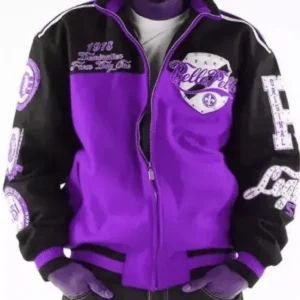 Pelle-Pelle-World-Purple-and-Black-Varsity-Jacket