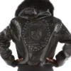 Pelle-Pelle-Ladies-Mb-Emblem-Leather-Black-Jacket