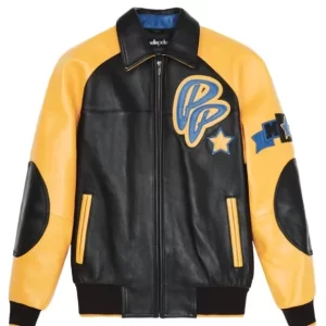 Pelle Pelle Soda Club Plush Yellow Jacket | Pelle Pelle Coat