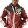 Pelle Pelle Brown Maroon Legacy Leather Jacket | Men Jacket
