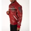 Pelle Pelle Red Soda Club 1978 Leather Jacket