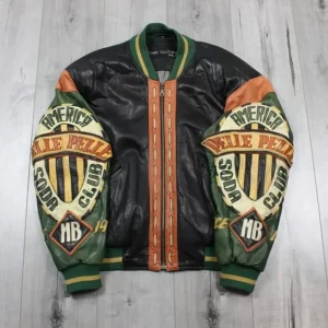 Vintage Pelle Pelle By Marc Buchanan Soda Club Leather Jacket