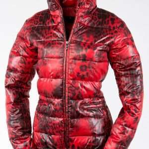 Pelle Pelle Bold Red Puffer Jacket