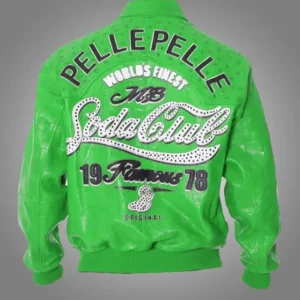 Pelle Pelle Soda Club Green Jacket | Pelle Pelle