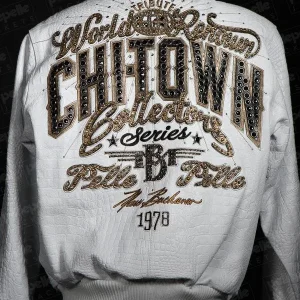 Pelle Pelle Men Chi-Town White Leather Jacket