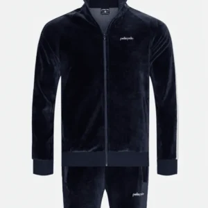 Pelle Pelle Blue Velvet Tracksuit