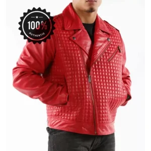 Pelle Pelle Best Houndstooth Biker Jacket