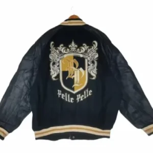 Pelle Pelle Varsity Marc Buchanan Black Jacket