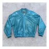 Pelle Pelle Men Light Blue MB Leather Jacket