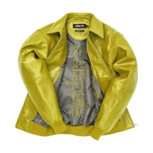 Pelle Pelle Yellow Plush Genuine Leather