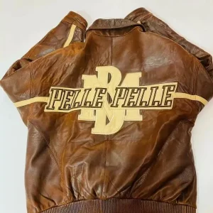 Pelle Pelle Brown Marc Buchanan Leather Jacket