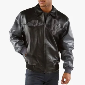 Pelle Pelle Men Black Plush Soda Club Genuine Leather