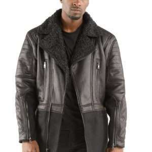 Pelle Pelle Fraser Retro Black Mens Coat