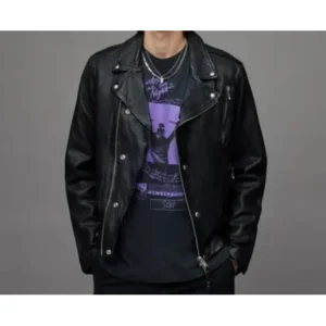 Pelle Pelle Men Genuine Leather Biker Jacket