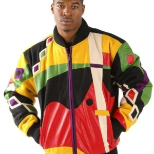 Pelle Pelle Men Bomber Multicolor Jacket