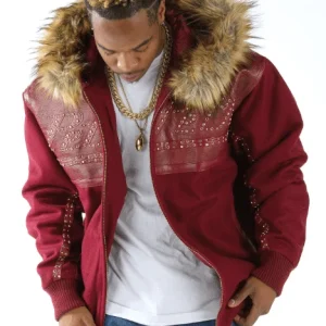 Pelle Pelle Hooded Supreme Club Leather Jacket