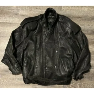 Pelle Pelle Baggy MB Black Genuine Leather Jacket