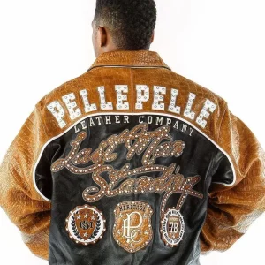 Pelle Pelle Brown Genuine Leather Jacket