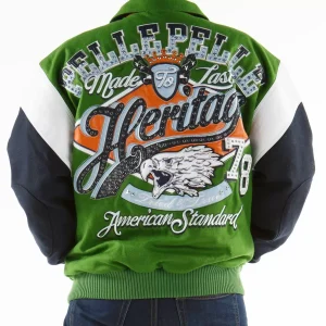 Pelle Pelle Heritage Green Wool Jacket