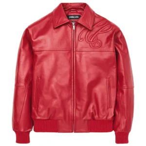 Pelle Pelle Puff Plush Red Leather Jacket 2023