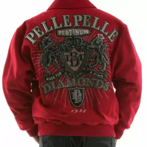 Pelle Pelle Men Diamonds King Wool Jacket