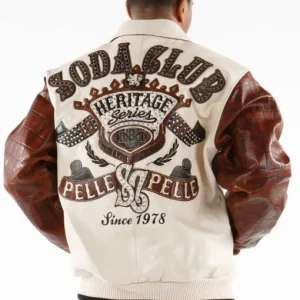 Pelle Pelle Brown Heritage Series Leather Jacket